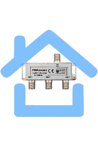Делитель ТВ х 3 под F разъем 5-1000 МГц PROCONNECT