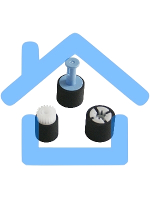 Комплект роликов CET CET5804 (CB506-67905/B3G84-67906/E6B67-67906) для HP LJ P4014/P4015/P4515, M601/M602/M603 1-го лотка