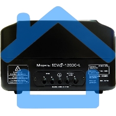 Стабилизатор напряжения Rucelf SDW.II-6000-L 6кВА однофазный черный (SDWII-6000-L)