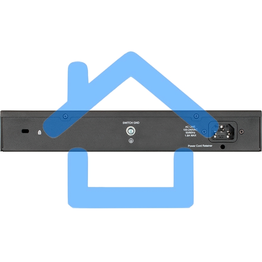 Настраиваемый L2 коммутатор D-Link DGS-1100-18PV2/A3A с 16 портами 10/100/1000Base-T и 2 комбо-портами 1000Base-T/SFP (16 портов PoE 802.3af/at, PoE-бюджет 130 Вт)
