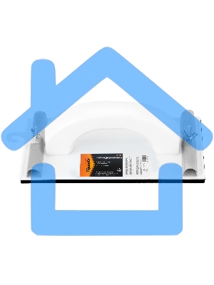 Сеткодержатель, 230 х 105 мм, пластиковый с зажимами Sparta