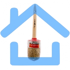 Кисть круглая №20 (65 мм), натуральная щетина, деревянная ручка MTX 82090