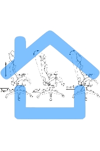 Кресло игровое Zombie GAME RGB черный эко.кожа/ткань крестов. пластик