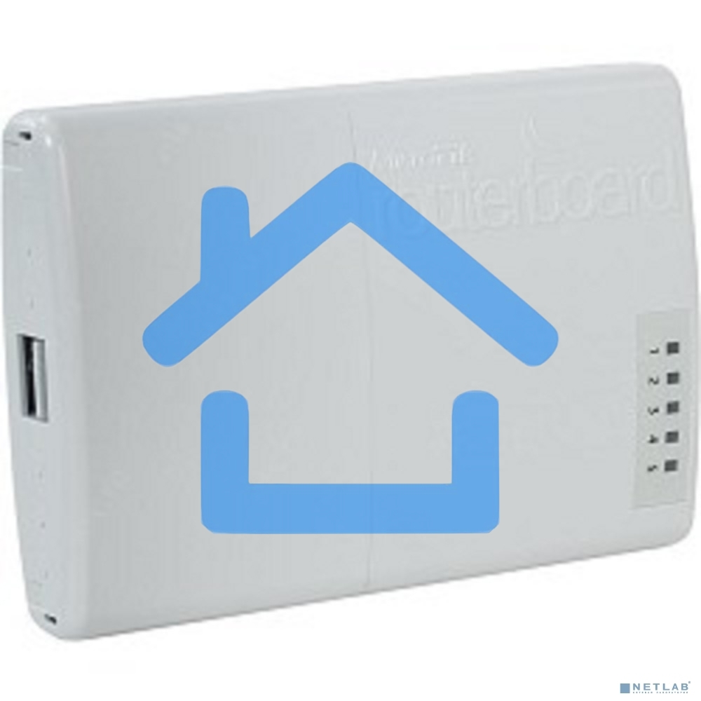 Маршрутизатор MikroTik RB750P-PBr2 PowerBox with 650MHz CPU, 64MB RAM, 5xLAN (four with PoE out), RouterOS L4, outdoor case, PSU, PoE, mounting set