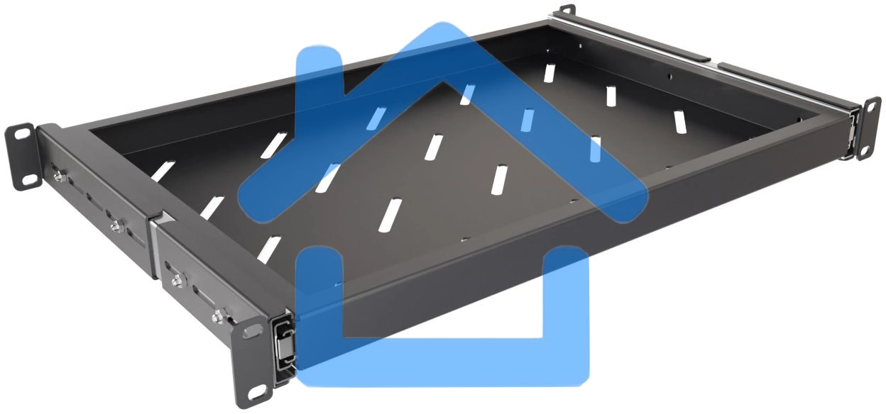 Полка выдвижная NTSS NTSS-MSKB-FS-600-BL 1U нагр.:20кг. 19