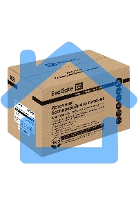 Источник бесперебойного питания ExeGate SineTower SN-1500.LCD.AVR.2SH.1C13.USB 1500VA/1200W, чистая синусоида, LCD дисплей, AVR, 2*Schuko+1*C13, USB, линейно-интерактивный, черный