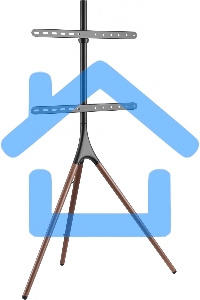 Подставка для телевизора Cactus CS-ST1246BKWN черный/орех 45