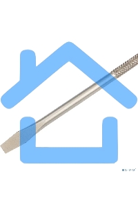 Отвертка шлицевая SL 5х100 мм, трехкомпонентная рукоятка, сталь S2 Rexant