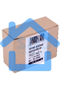 Портативный аккумулятор Li-ion 18500 unprotected 1400 mAH 3.7 В Rexant