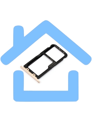 Лоток для SIM-карты Huawei Nova 3 золотой