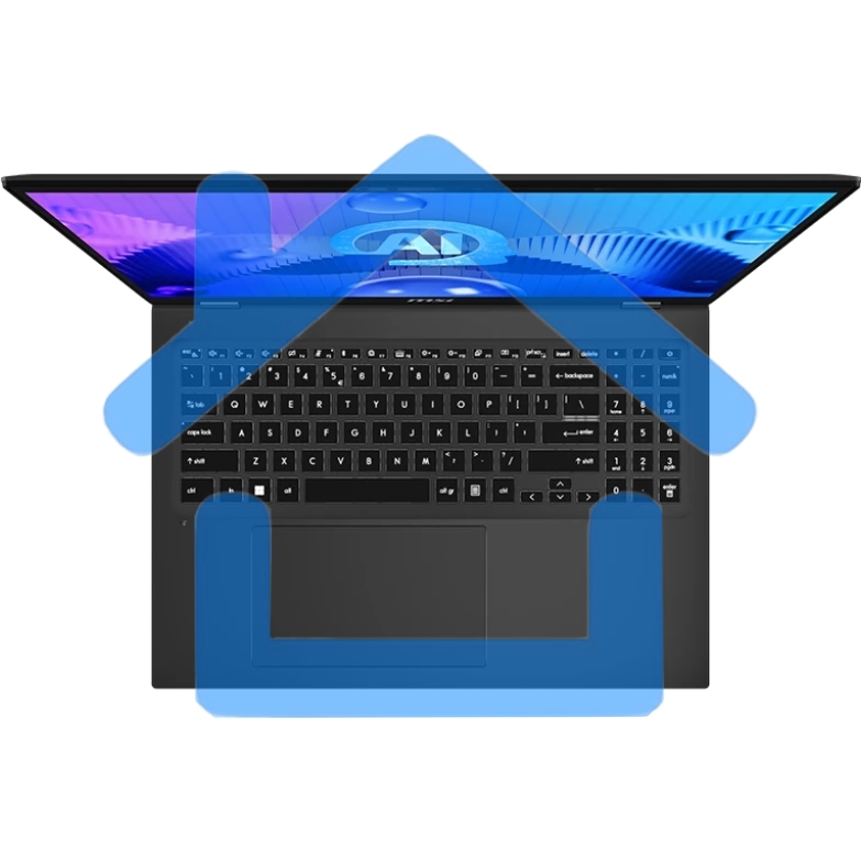 Ноутбук MSI Prestige 16 AI Evo B1MG-035RU серый 9S7-15A121-035 Core Ultra 7 155H 16Gb SSD1Tb Arc 16