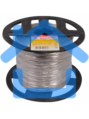 Трос стальной Rexant в ПВХ изоляции d=2.0 мм, катушка 200 метров 09-5320