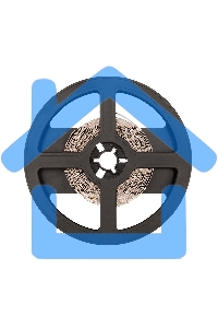 Лента светодиодная открытая, 8 мм, IP23, SMD 2835, 60 LED/m, 12 V, цвет свечения белый