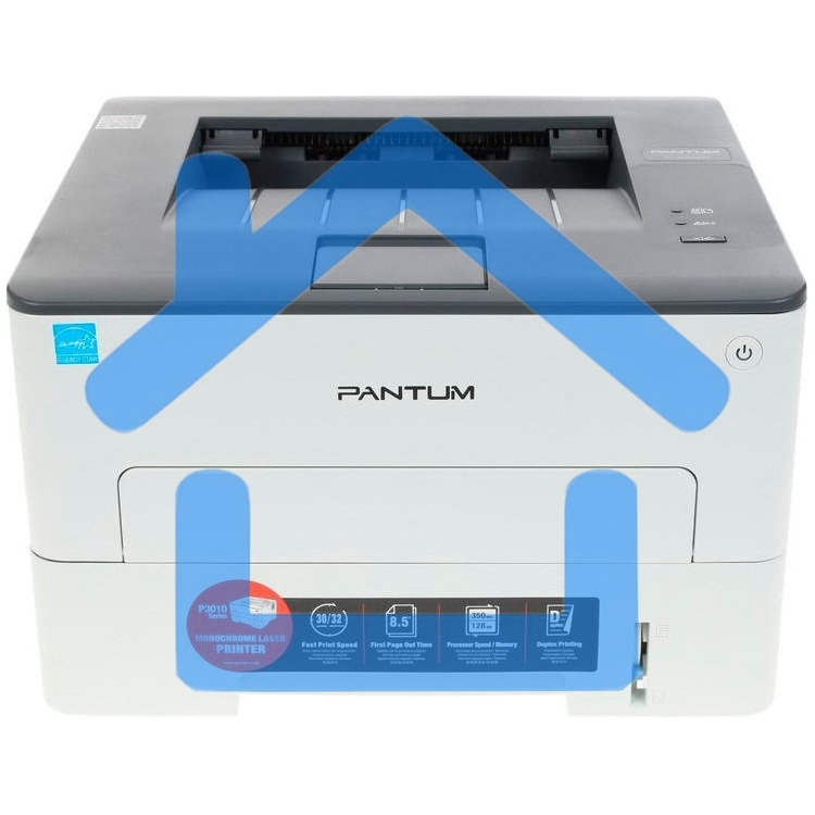 Принтер лазерный Pantum P3010D, A4, ч/б, печ. до 30 стр/мин, 1200 х 1200dpi, USB