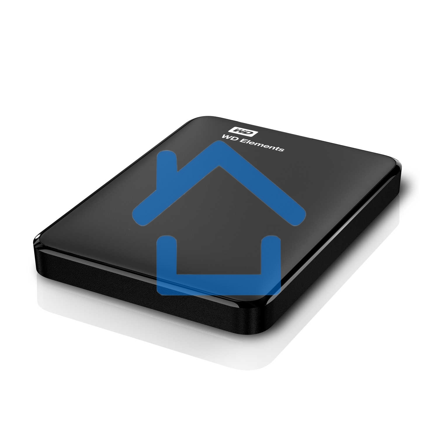 Внешний жесткий диск HDD WD 1Tb Original USB 3.0 WDBUZG0010BBK-WESN Elements Portable 2.5