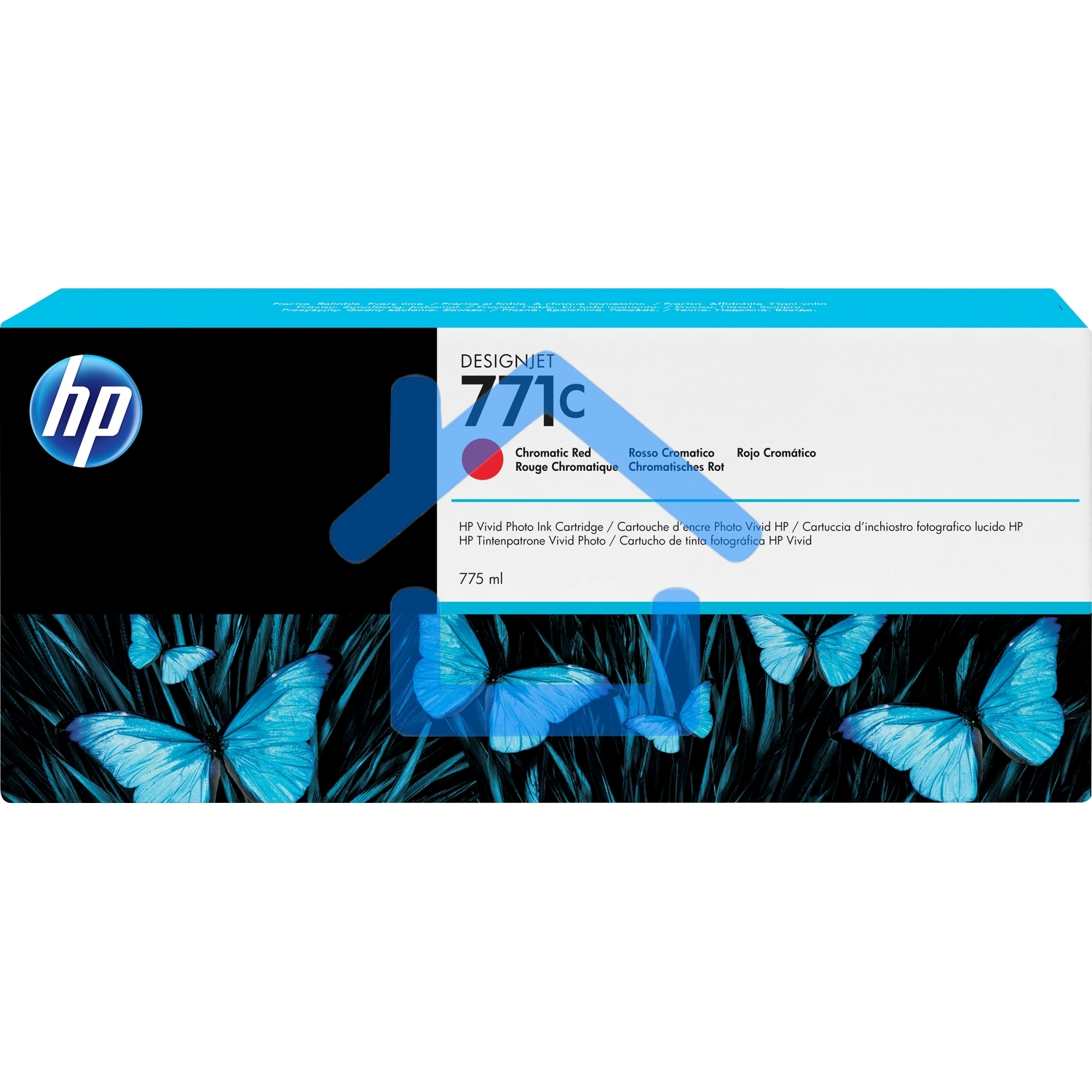 Картридж струйный HP №771C B6Y08A хроматический красный для HP DJ Z6200 (775мл)