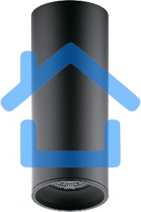 Светильник Gauss Overhead HD029 потолоч. 3000K цв.св.:белый теплый черный