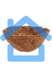 Вкладыш из коковиты полукруглый, диаметр 30 см Palisad