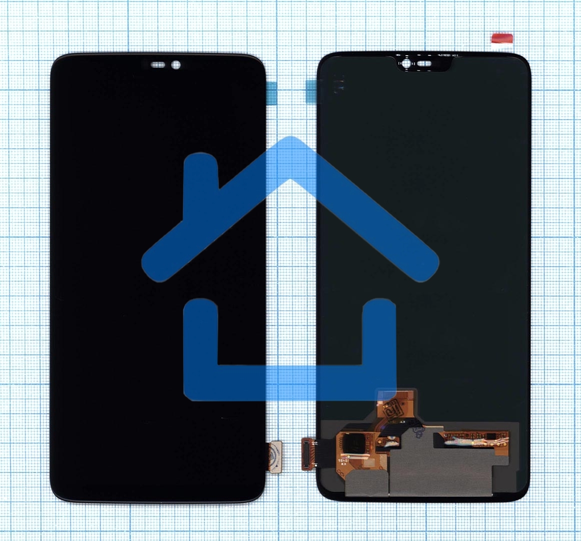 Дисплей для OnePlus 6 OLED черный