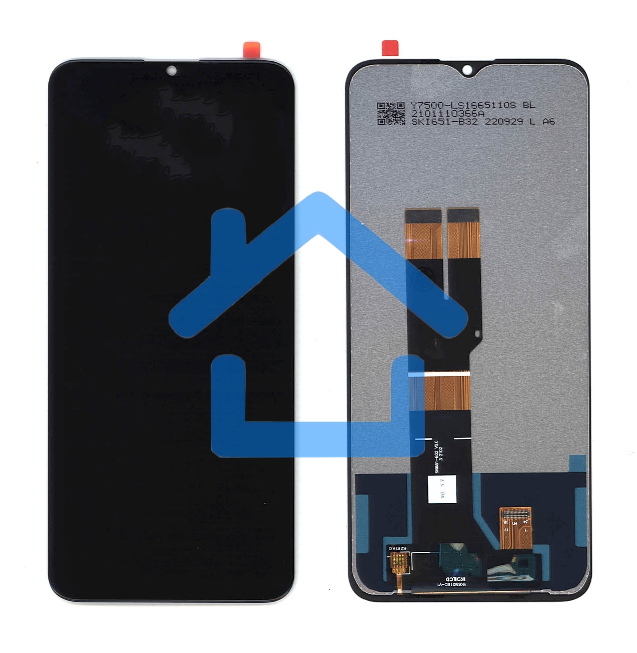 Дисплей для Nokia G10 черный