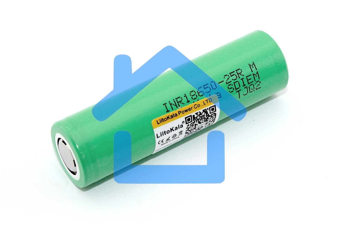 Аккумулятор LiitoKala Lii-25R 2500mAh, 3.7V типа 18650 Li-Ion