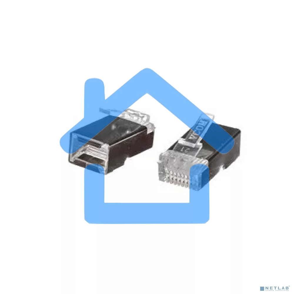 Коннекторы RJ45 для FTP кабеля 5 кат. экранированные, 20шт