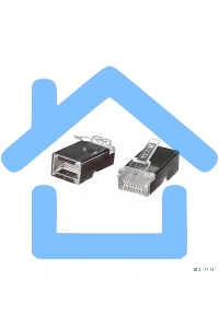 Коннекторы RJ45 для FTP кабеля 5 кат. экранированные, 20шт