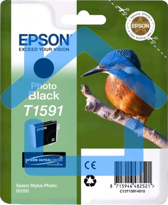Картридж струйный Epson C13T15914010 фото черный (850 стр) для Epson St Ph R2000