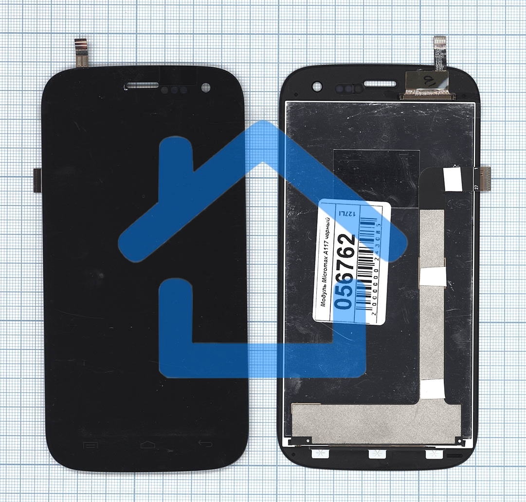 Дисплей для Micromax A117 Canvas Magnus черный