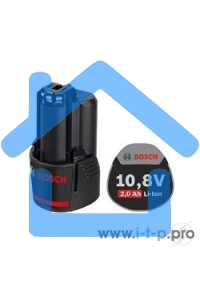 Аккумулятор Bosch 1600Z0002X Li-Ion 10,8 В; 2,0 Ач