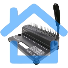 Переплетчик Office Kit B2112N A4/перф.12л.сшив/макс.450л./пластик.пруж. (4.5-51мм)