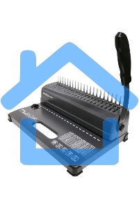 Переплетчик Office Kit B2112N A4/перф.12л.сшив/макс.450л./пластик.пруж. (4.5-51мм)