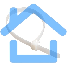 Хомут кабельный 2.5х200 нейл. бел. (уп.100шт) ИЭК UHH31-D025-200-100