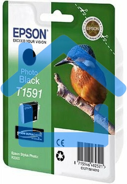 Картридж струйный Epson C13T15914010 фото черный (850 стр) для Epson St Ph R2000