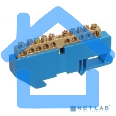 Шина нулевая на DIN-изол. ШНИ 8х12-12-Д-С ИЭК YNN10-812-12D-K07