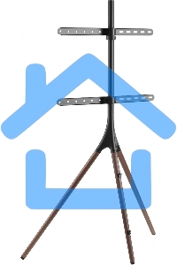 Подставка для телевизора Cactus CS-ST1246BKWN черный/орех 45