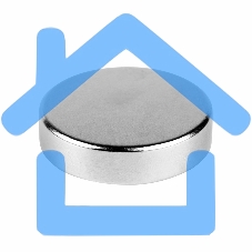 Неодимовый магнит диск 40х10мм сцепление 41 Кг Rexant