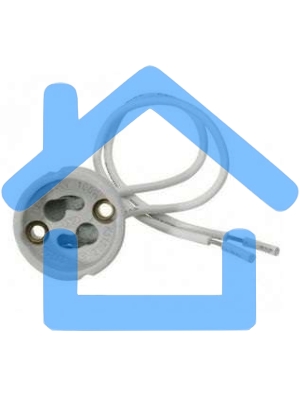 Патрон GU10 провод 2х0.75 15см 2А 250В с этикеткой UNIVersal 5560718