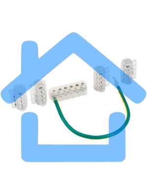 Комплект клеммников EKF PROxima SV15 3x KE10.1 + 1x KE10.3 (Al 10-35 / Cu 1.5-25) для сетей уличного освещения EKF PROxima