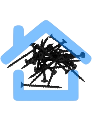 Саморез гипсокартон-дерево KRANZ 3.5х51, пакет (20шт.)