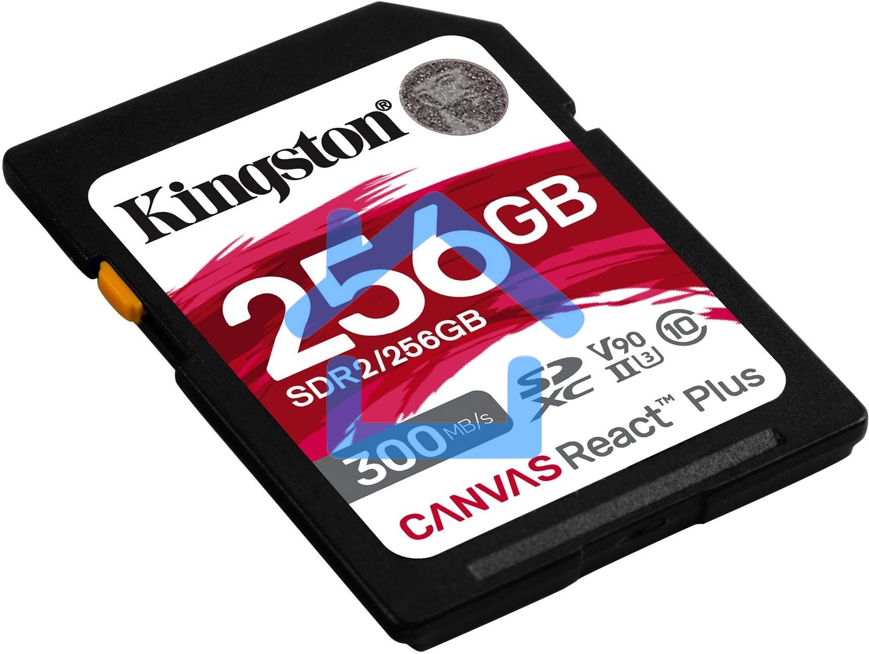 Флеш карта SDXC 256Gb Class10 Kingston SDR2/256Gb Canvas React Plus w/o adapter