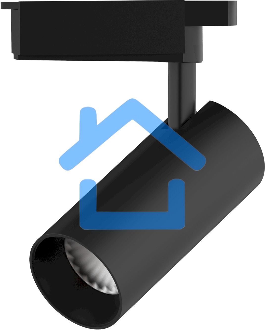 Светильник трековый цилиндр Gauss 20W 1650lm 4000K 180-240V IP20 65*210мм черный угол 24º LED 1/40