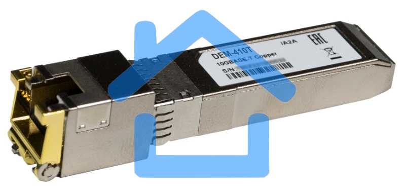 Трансивер D-Link 410T/A2A SFP+ с 1 портом 10Gbase-T (до 80 м)