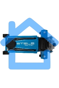 Домкрат гидравлический подкатной, 3 т, 120-450 мм, быстрый подъем, проф. Stels