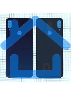 Задняя крышка для Xiaomi Redmi Note 7 Pro голубая