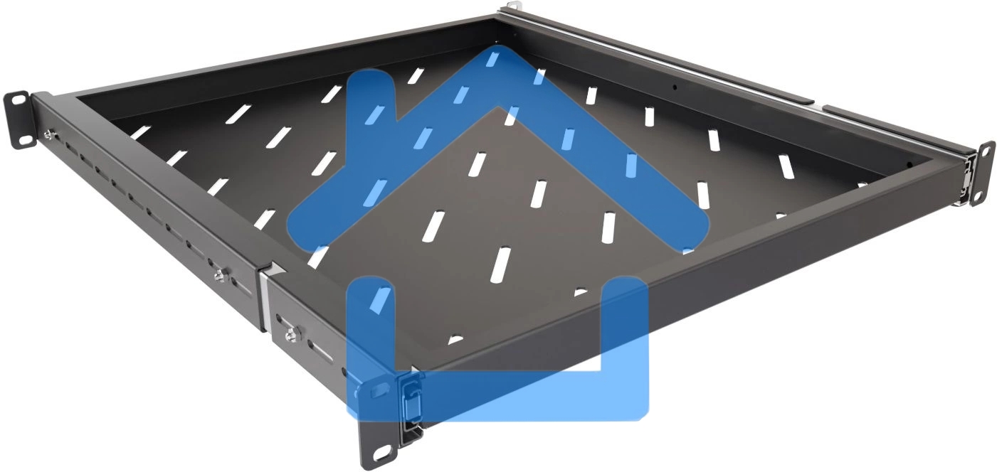 Полка выдвижная NTSS NTSS-MSKB-FS-800-BL 1U нагр.:20кг. 19