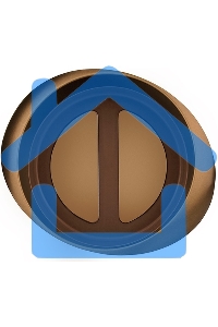 Форма для выпечки Rondel Mocco&Latte RDF-445 18см круглая