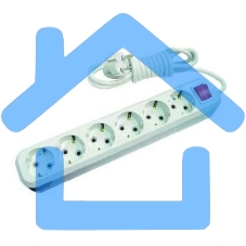 Удлинитель Makel MGP233 6гн 3 м с\з вкл.