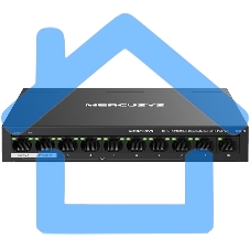 Настольный коммутатор Mercusys MS110P с 10 портами 10/100 Мбит/с (8 портов PoE+)