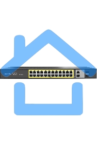 Коммутатор 24PORT 10/100M POE 4GE COMBO P124GH NETIS